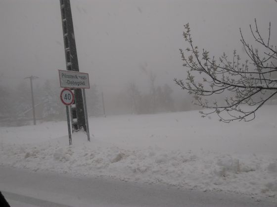 Így nézett ki a szerdai havazás után Pilisszentkereszt és környéke (+Képek)