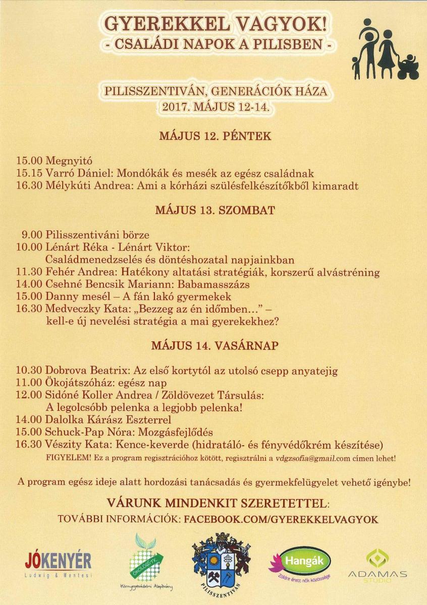 „Gyerekkel vagyok!” – Családi napok a Pilisben