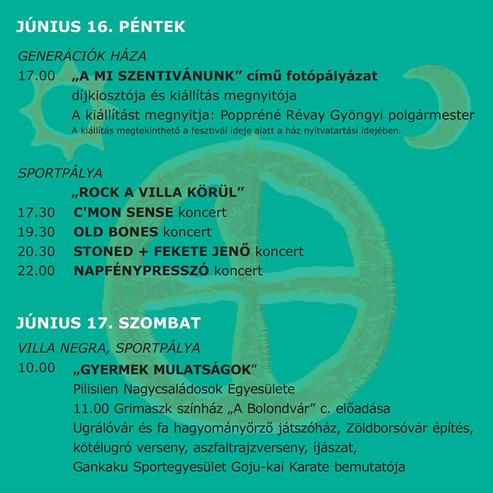 Itt a Pilisszentiváni Napforduló Fesztivál részletes programja!