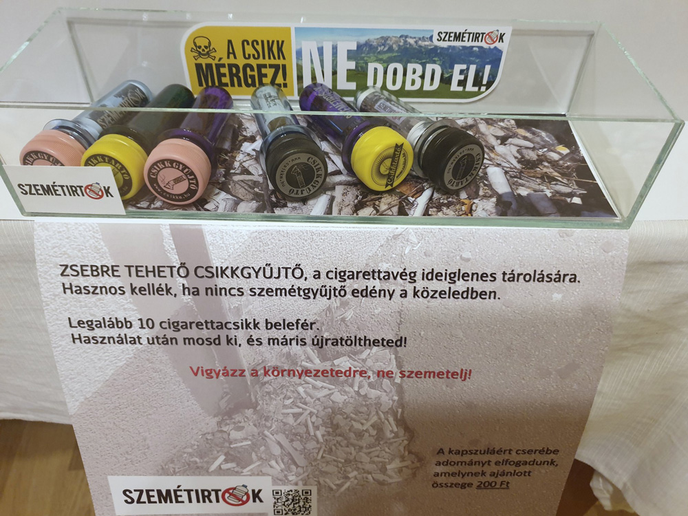 Csikkmentes kampány indul Dorogon